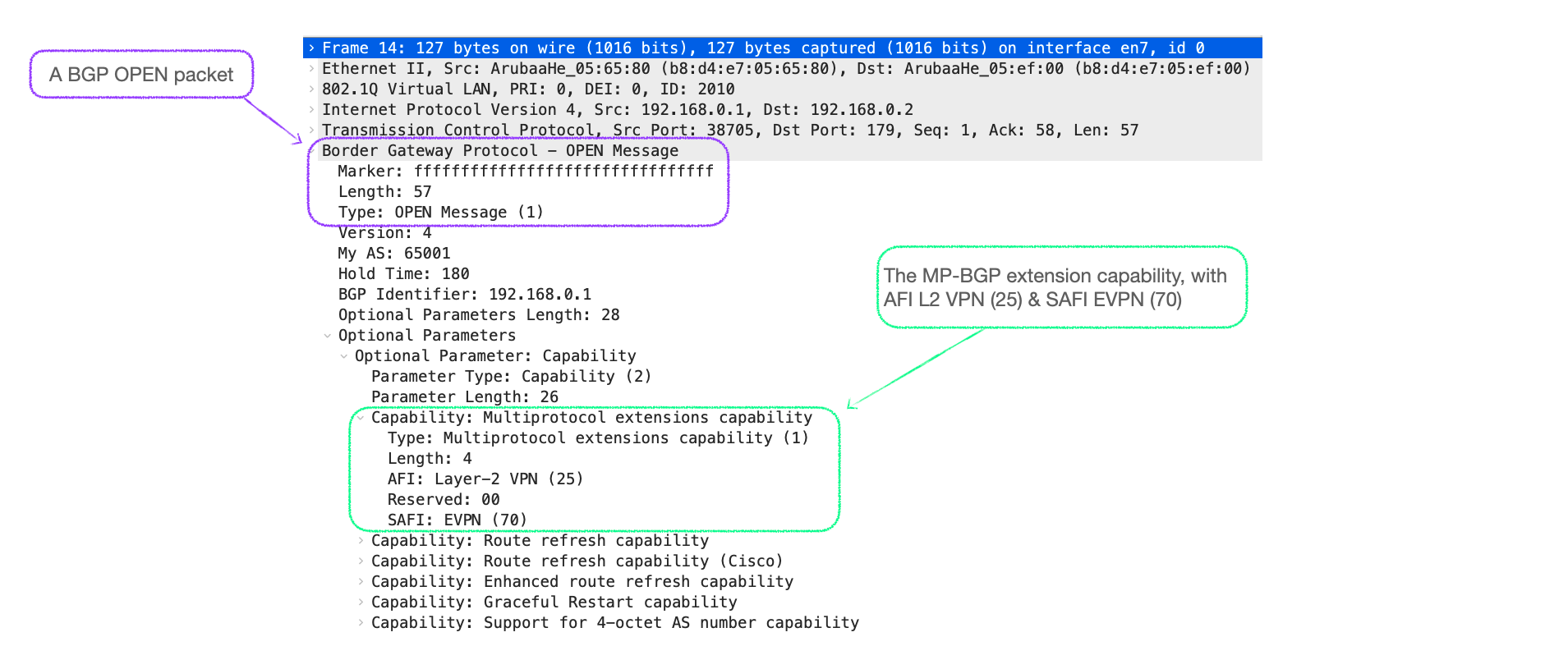 EVPN-VXLAN Explainer 2 - The BGP Session