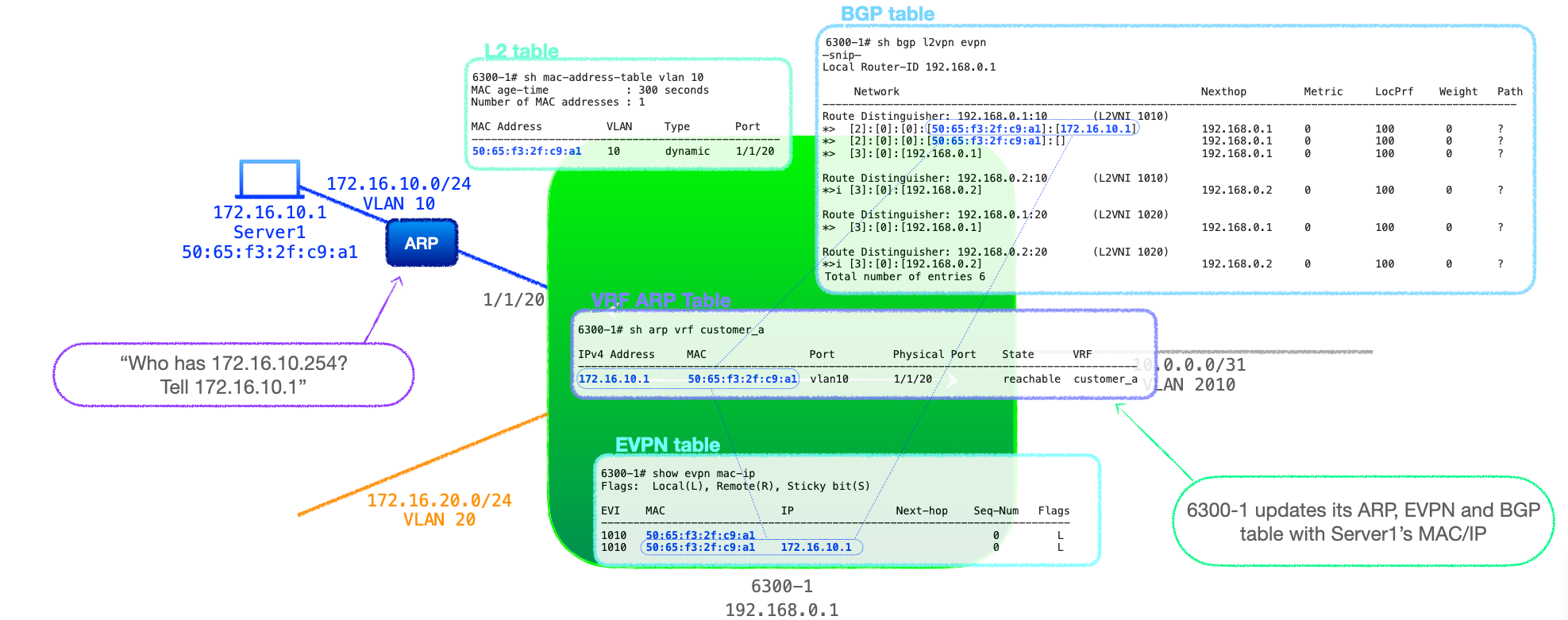 EVPN-VXLAN Explainer 5 - Layer 3 with Asymmetrical IRB