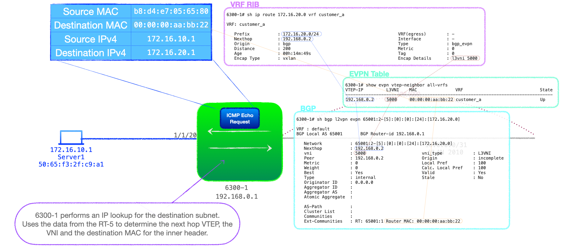 EVPN-VXLAN Explainer 6 - Symmetrical IRB