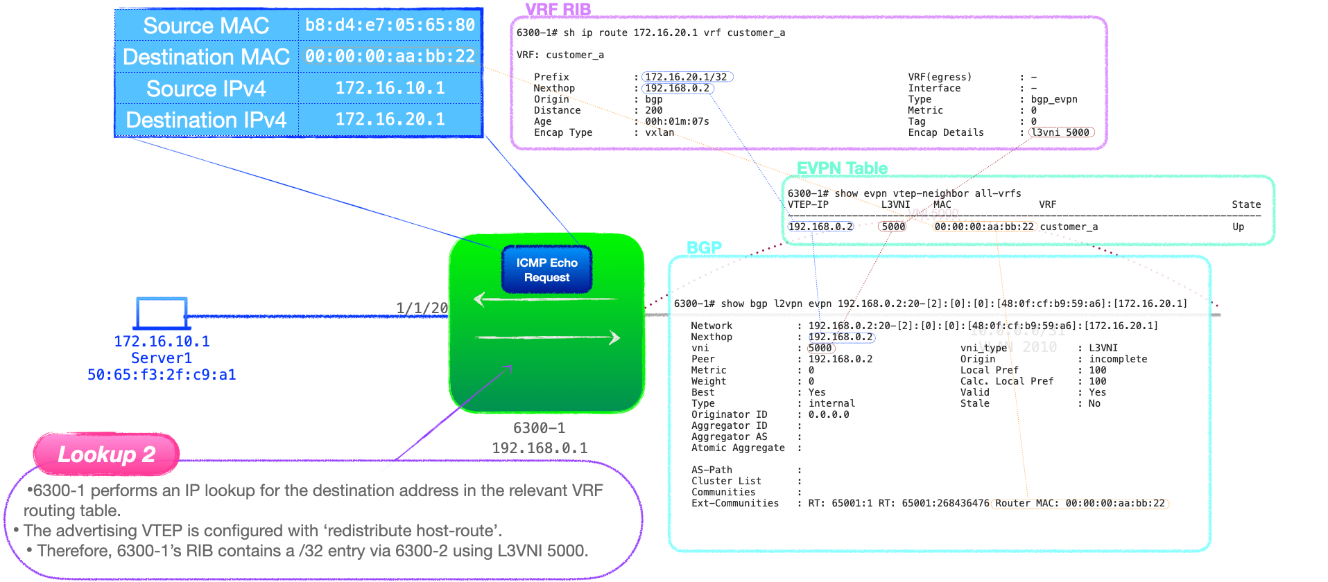 EVPN-VXLAN Explainer 6 - Symmetrical IRB